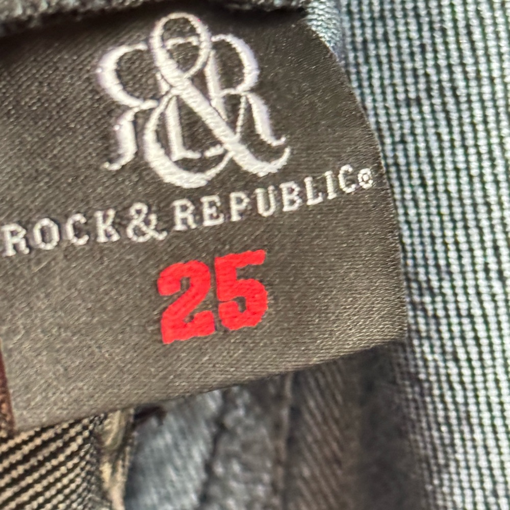 Rock & Republic Dark Wash Boot Cut Jeans - Picture 8 of 8